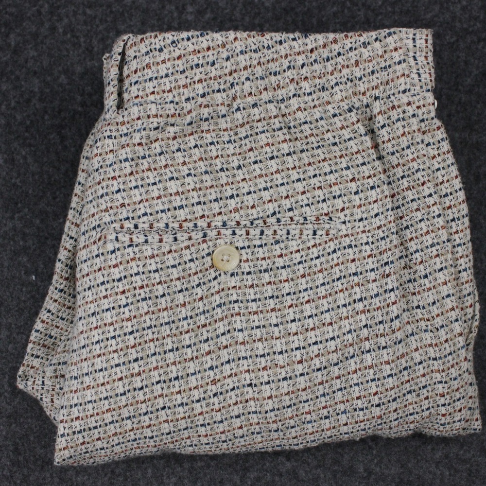 Scotch & Soda Blake Slim Pleated Woven Trousers Textured Neutral 31x32 - Picture 2 of 12